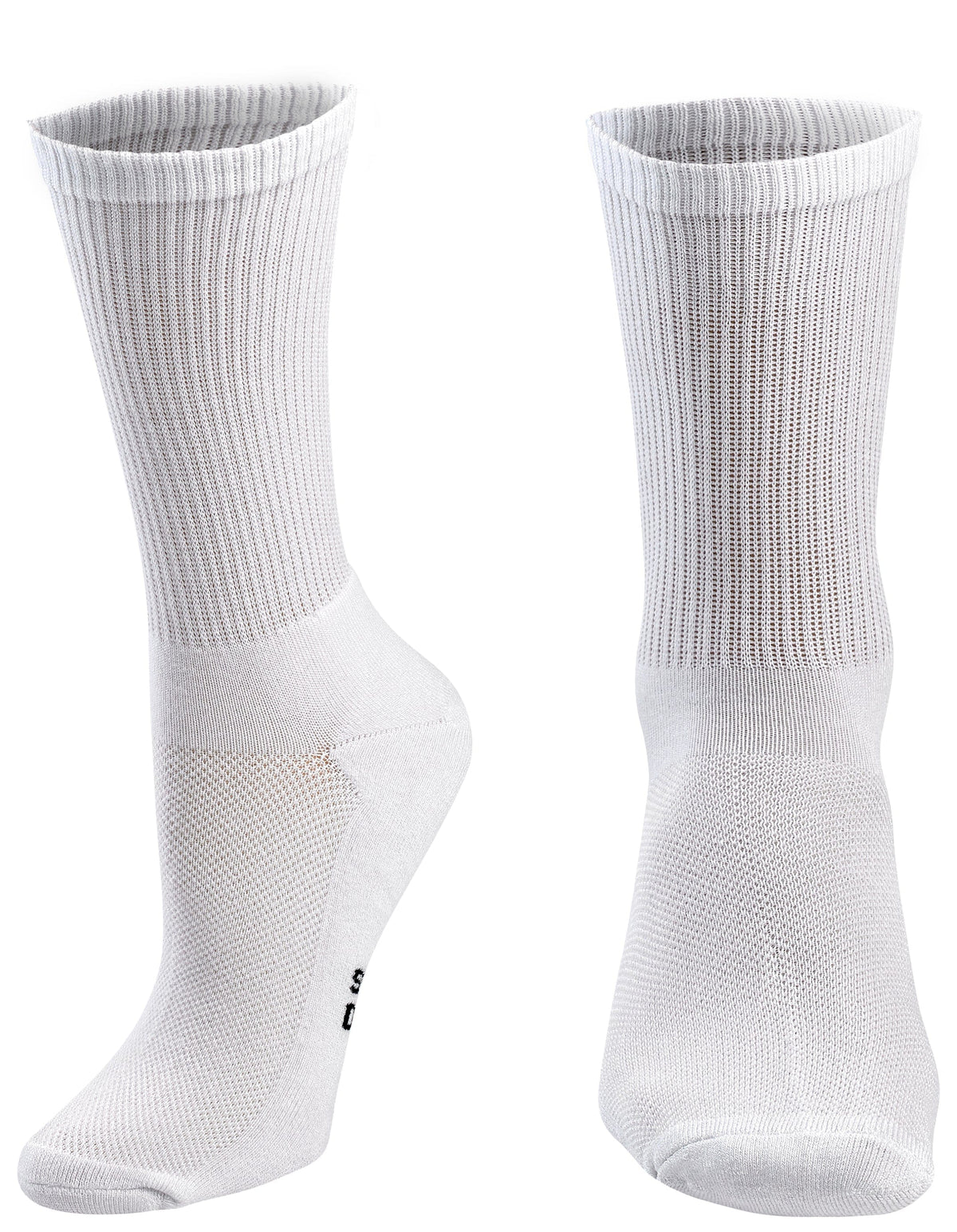 Men's Bamboo Rayon Crew Dress Socks - 3 Pair Pack