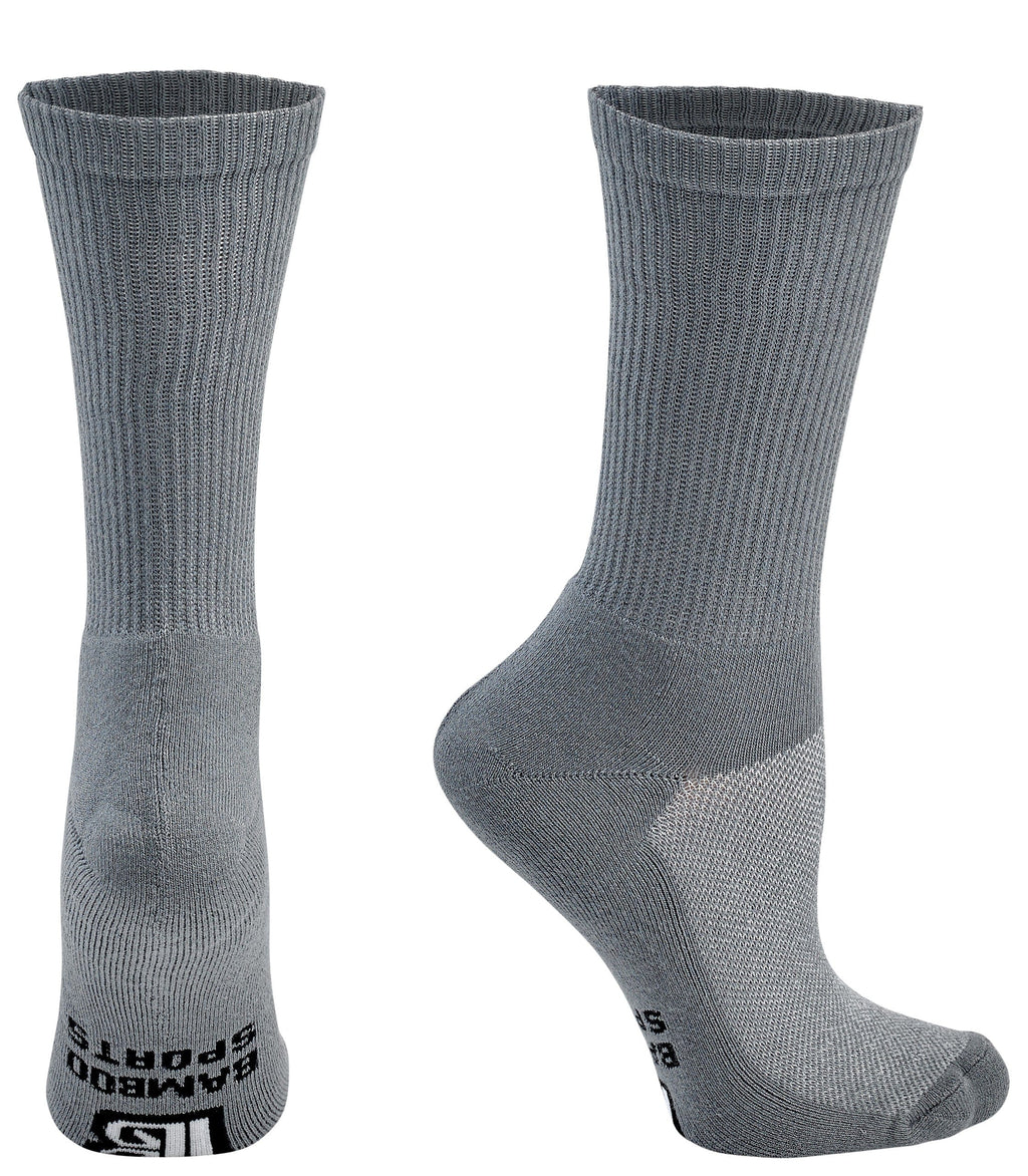 Men's Bamboo Rayon Crew Dress Socks - 3 Pair Pack
