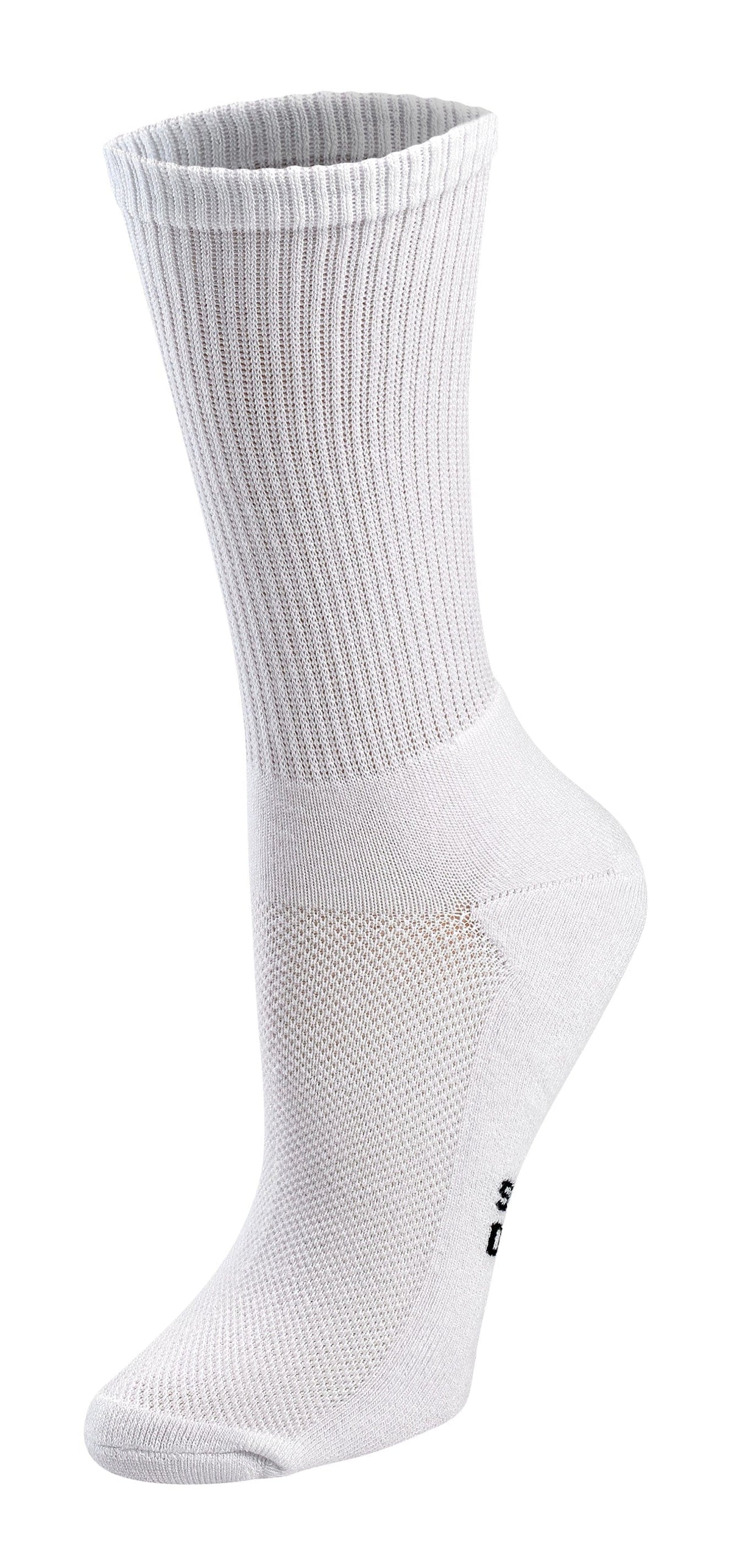 Men's Bamboo Rayon Crew Dress Socks - 3 Pair Pack