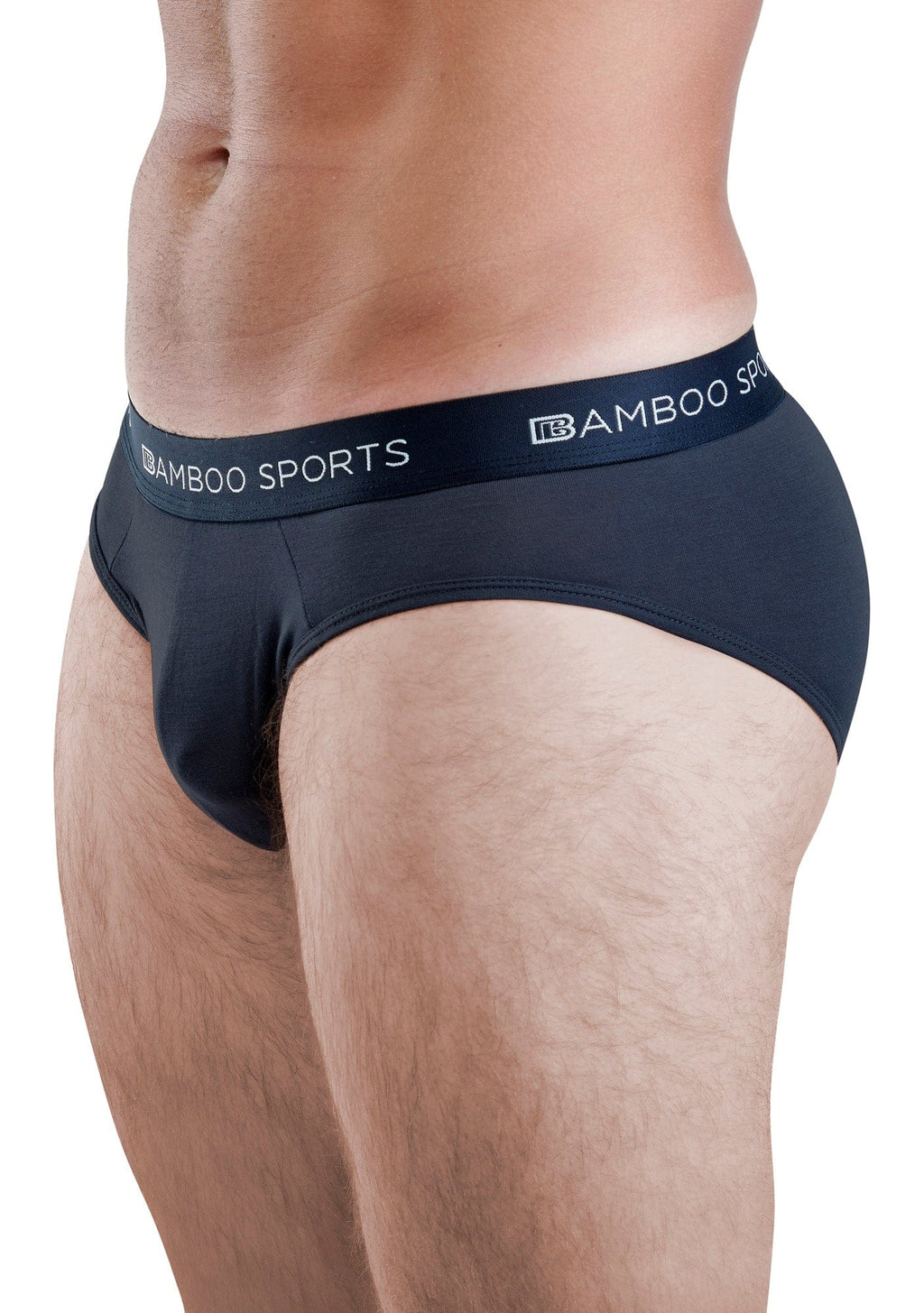 Men's Bamboo Rayon No Fly Briefs Available in all sizes & 3 Colors - 4 Pack