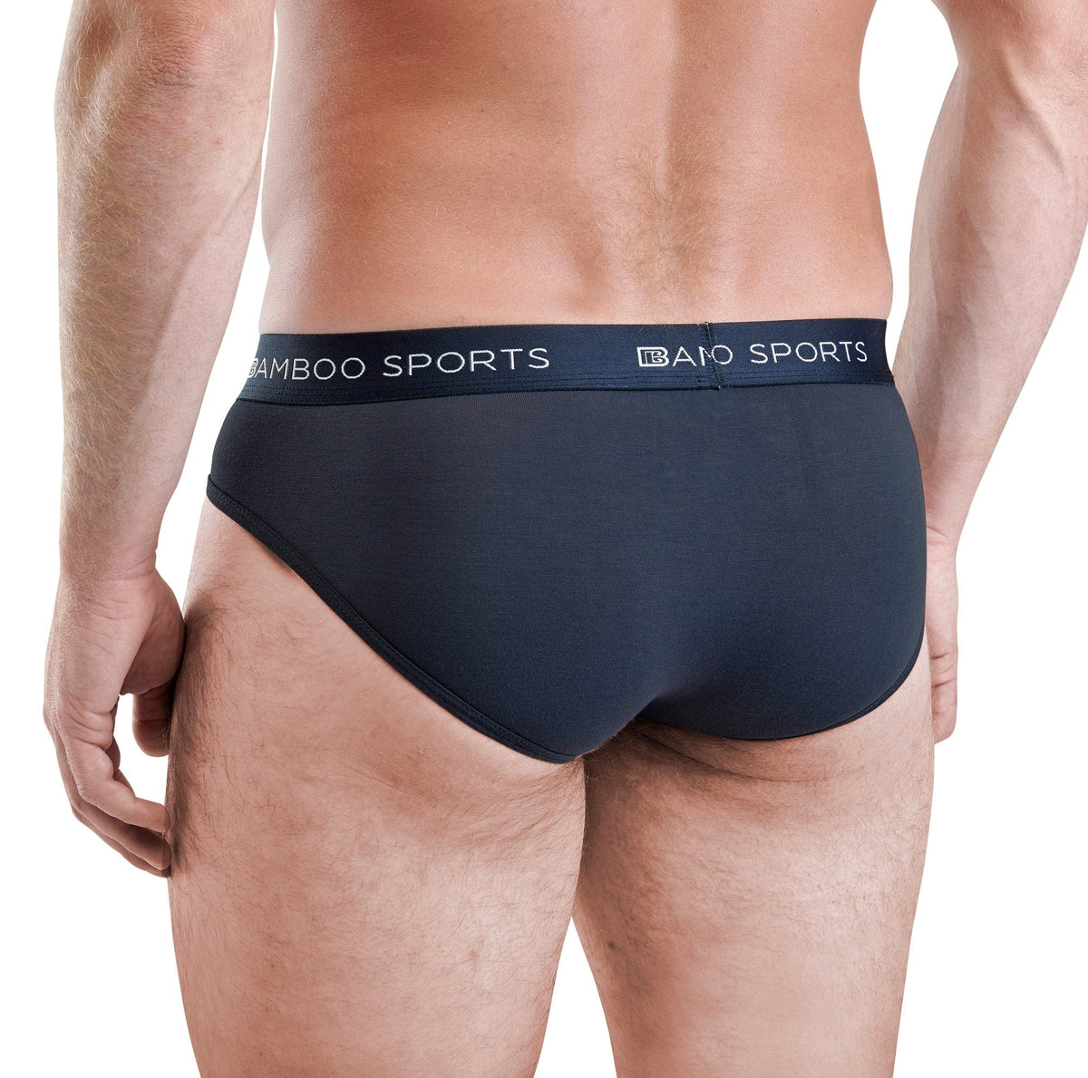 Men's Bamboo Rayon No Fly Briefs Available in all sizes & 3 Colors - 4 Pack