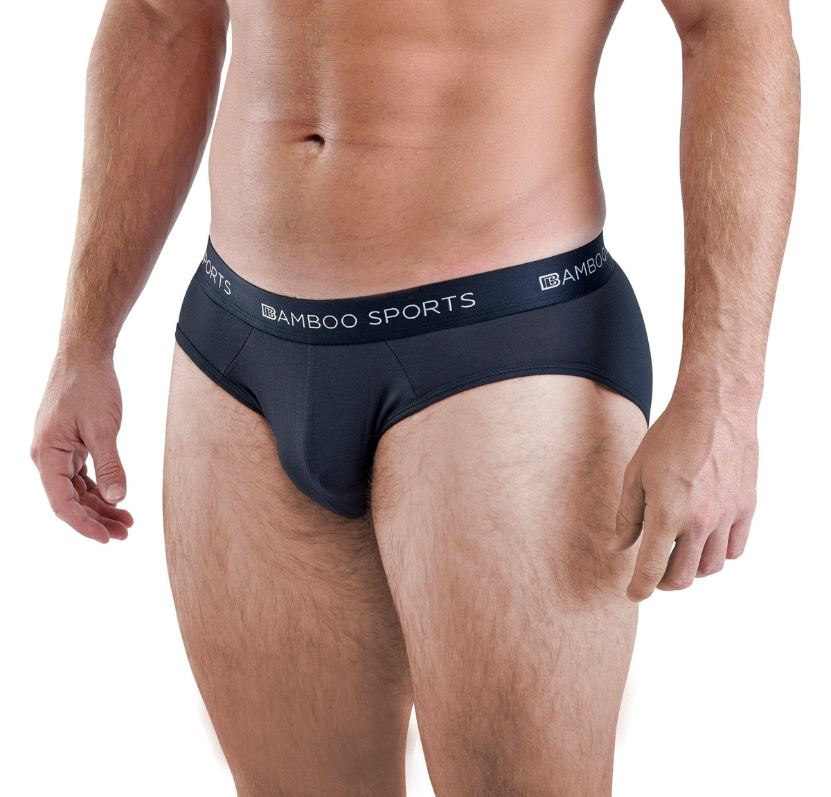 Men's Bamboo Rayon No Fly Briefs Available in all sizes & 3 Colors - 4 Pack