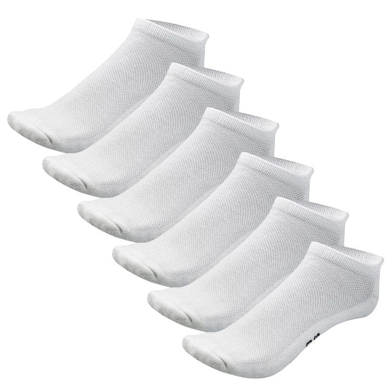 Unisex No Show Bamboo Rayon Socks - 3 Pair and 6 Pair Packs Available
