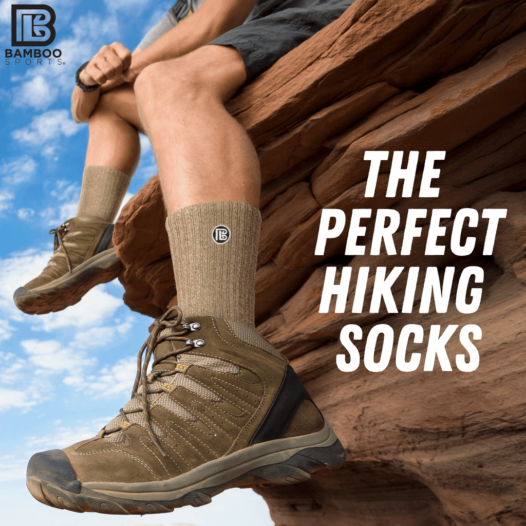 Premium Bamboo Rayon Crew Socks - 3 Pair and 6 Pair Packs Available