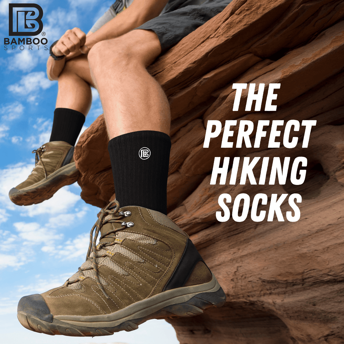 Premium Bamboo Rayon Crew Socks - 3 Pair and 6 Pair Packs Available