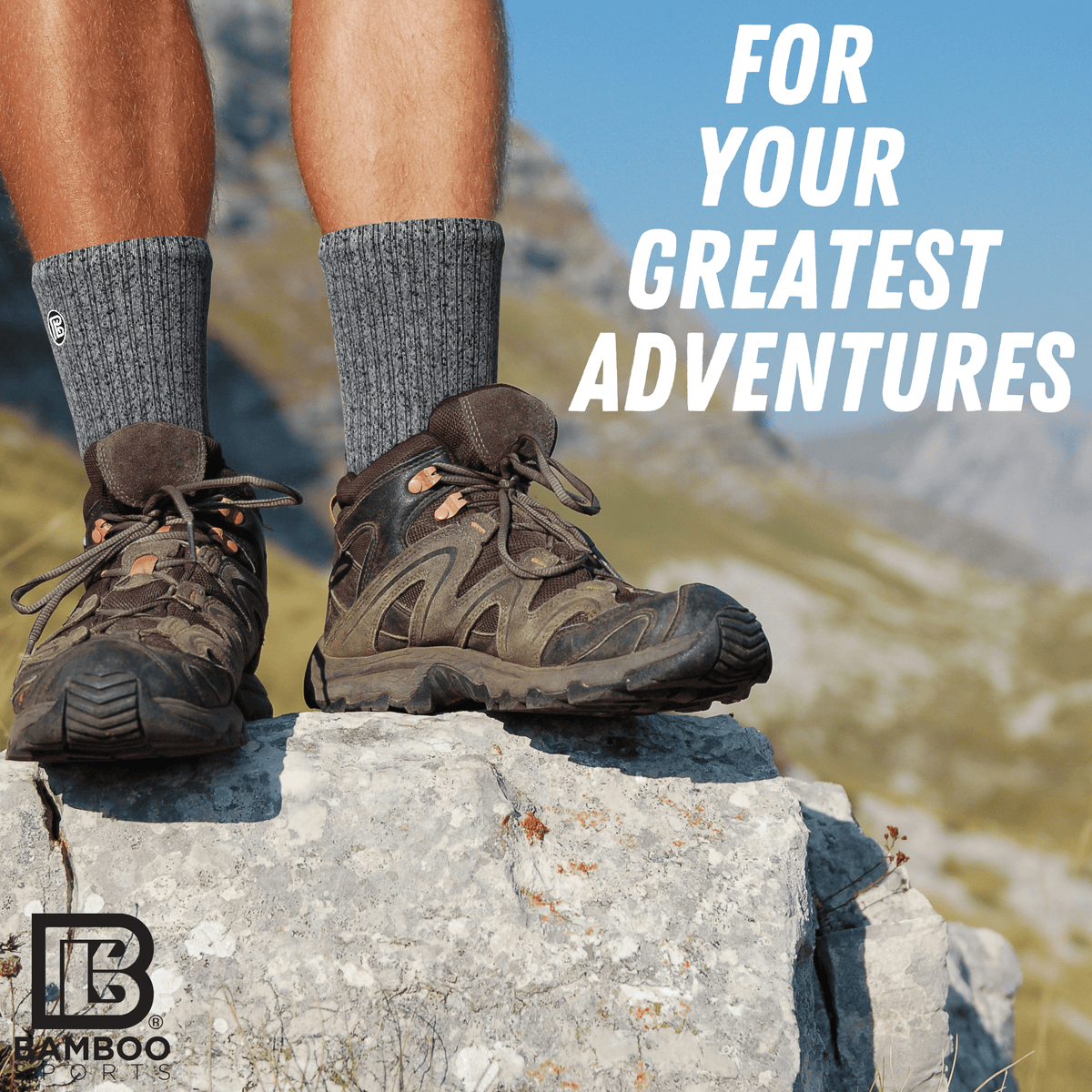 Premium Bamboo Rayon Crew Socks - 3 Pair and 6 Pair Packs Available