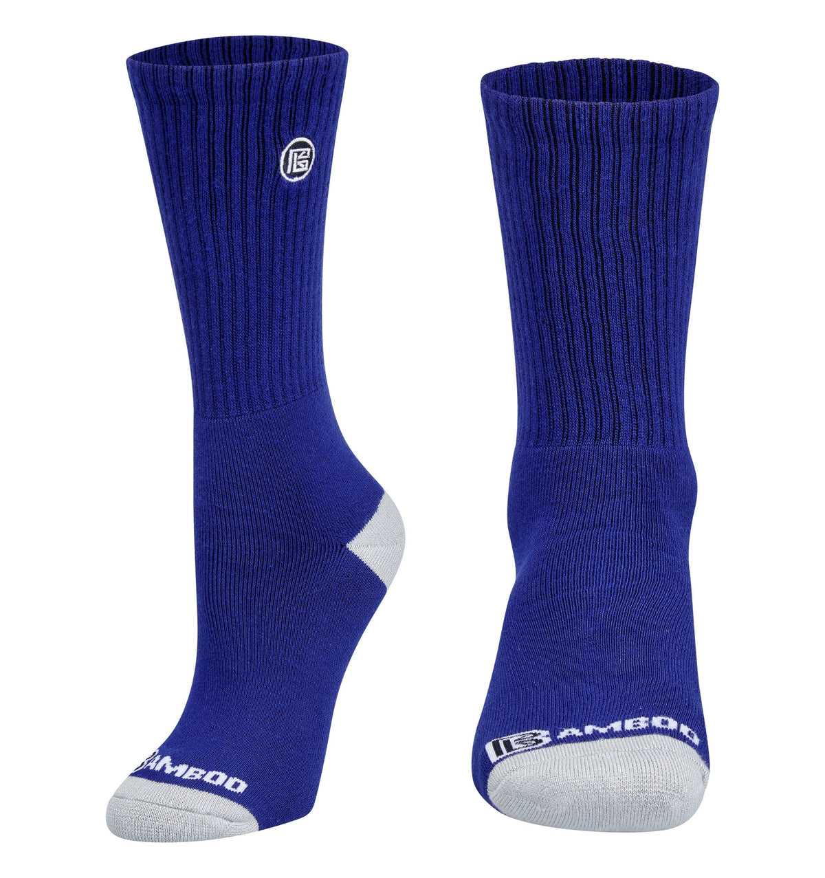 Premium Bamboo Rayon Crew Socks - 3 Pair and 6 Pair Packs Available