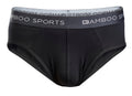 Men's Bamboo Rayon No Fly Briefs Available in all sizes & 3 Colors - 4 Pack