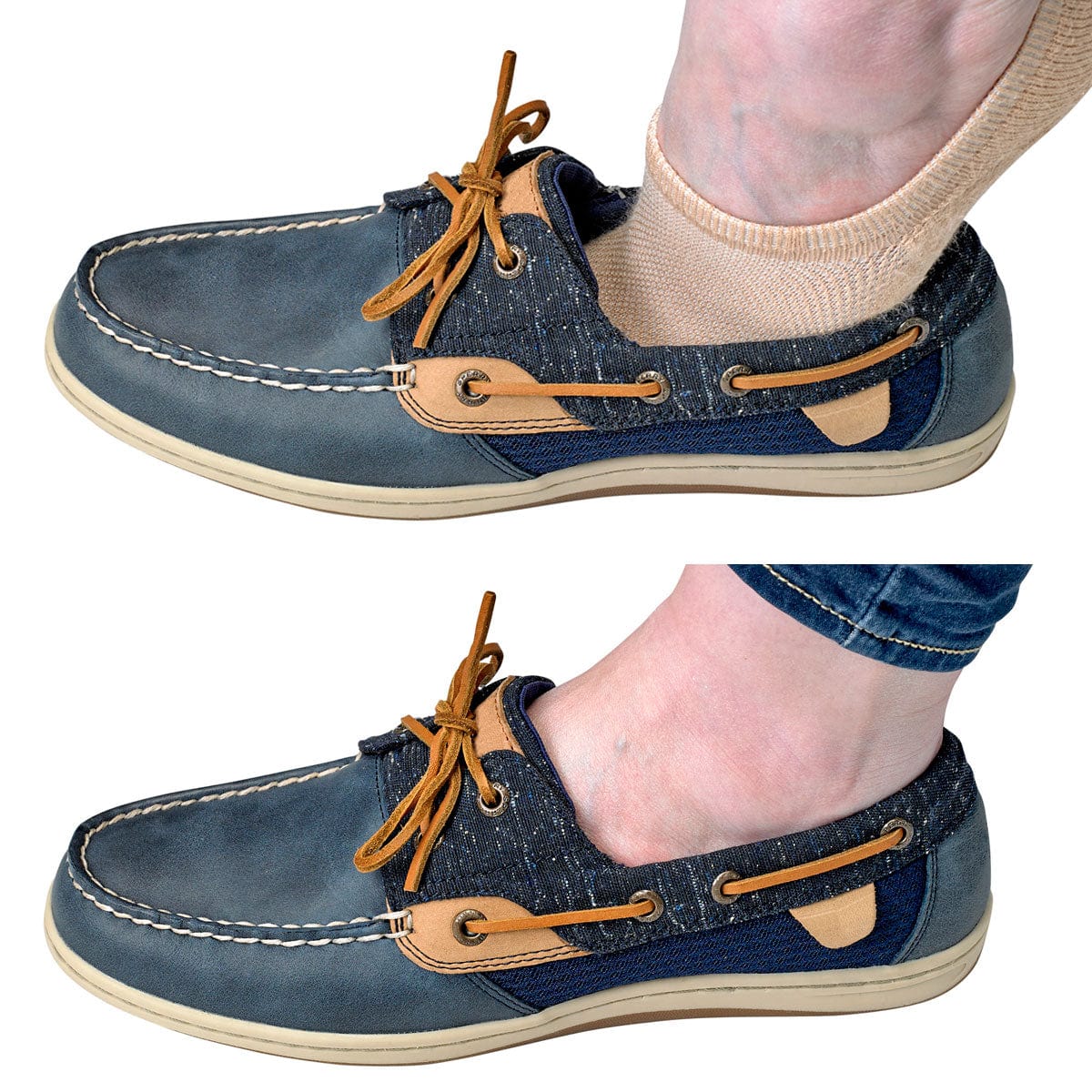 Invisible No Show Bamboo Rayon Socks - 3 Pair and 6 Pair Packs Available