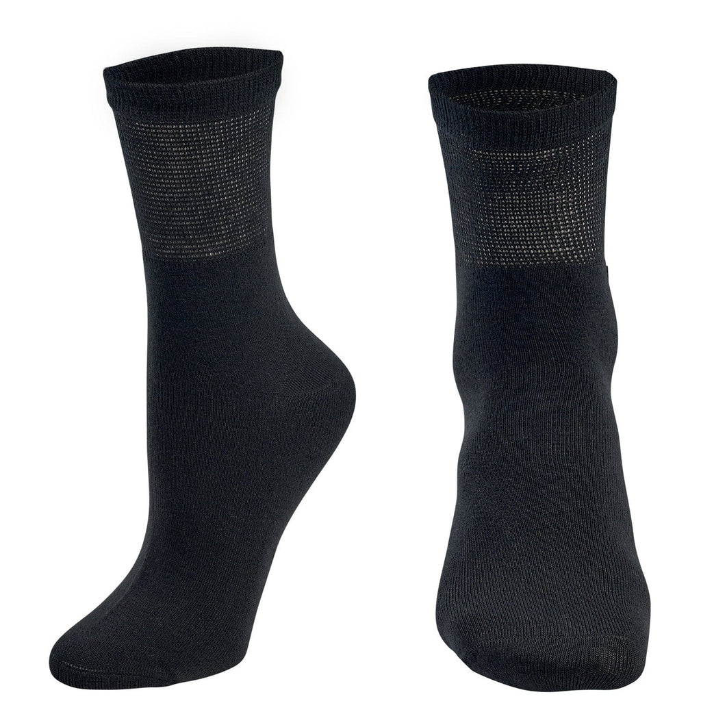 Women's Bamboo Rayon Crew Socks - 3 Pair Pack