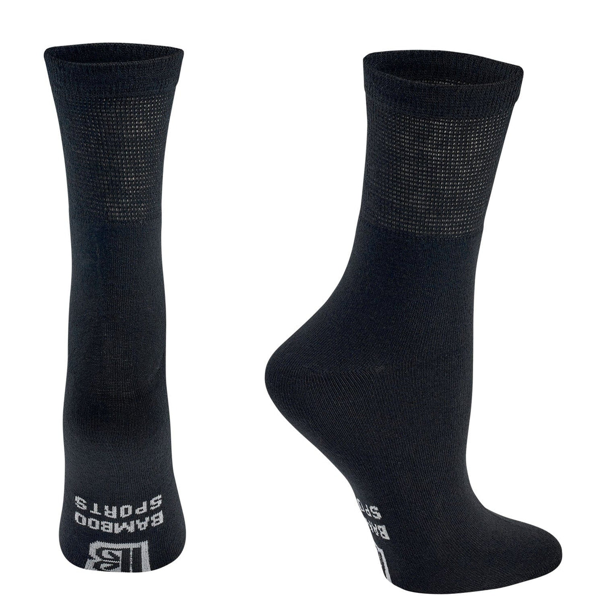 Women's Bamboo Rayon Crew Socks - 3 Pair Pack