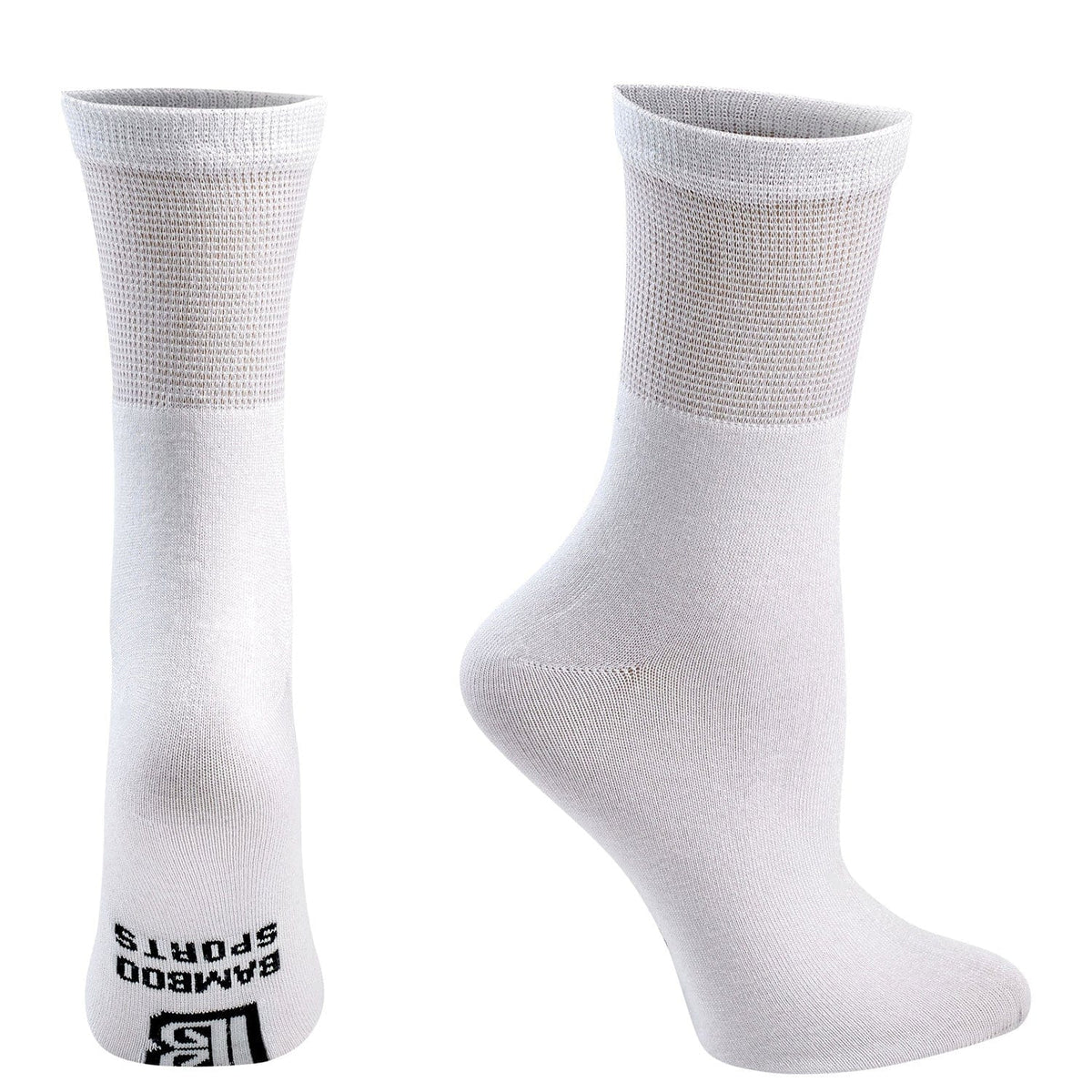 Women's Bamboo Rayon Crew Socks - 3 Pair Pack