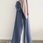 Casual Fashion Slit Abaya (MA063)