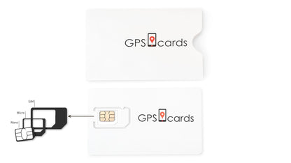Sim card for GPS-408 Large Battery Tracker with vibration & Movement Alarm