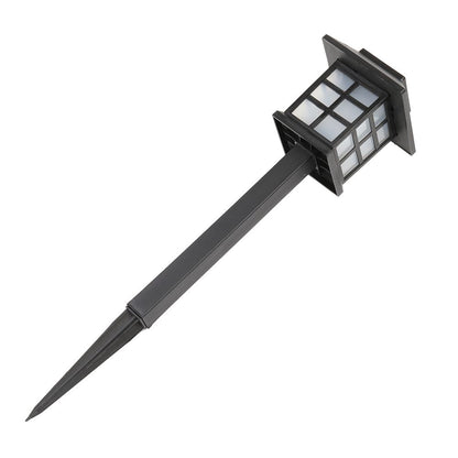 8pcs White LED Solar Lantern Torch Light Garden Landscape Lighting