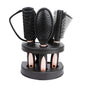5pcs Professional Hairdressing Styling Set Detangling Hair Brush Airbag Comb With Makeup Mirror