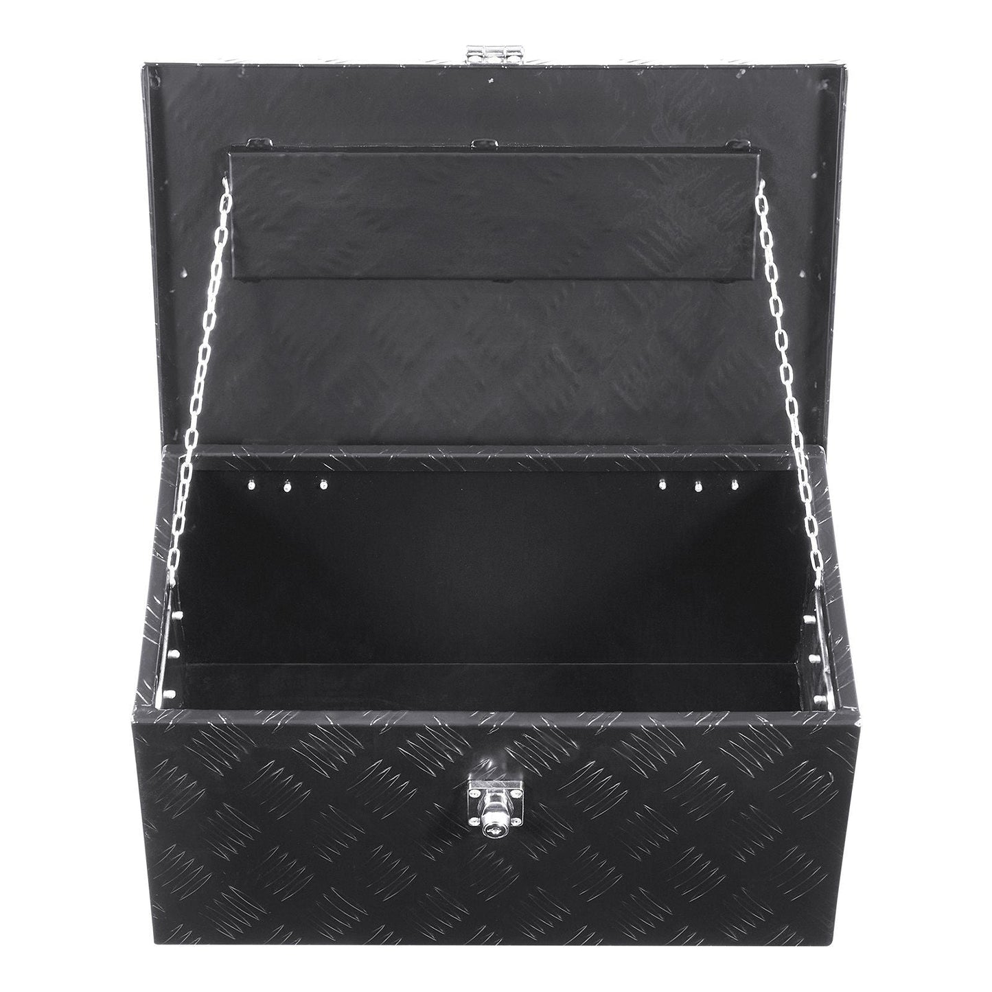 20"x12"x9.5" Heavy Duty Aluminum Truck Bed Tool Box for Pickup RV Black