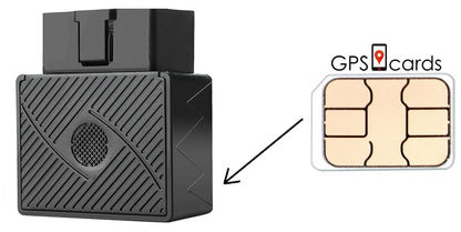 GPS SIM works for Coban GPS-408A/B with Portable Large Battery