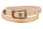 Retro Heart Women's Belts Carved Female Belt Golden