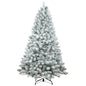 5ft Pvc Mixed Flocked Small XmasTree Pine Cone Hinged Automatic christmas Tree Artificial