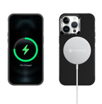 Black MagSafe Compatible- Rugged Armor Protective Case iPhone 15 Pro
