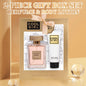 2-piece set, women's perfume spray and body lotion gift box, lasting fragrance, aldehydes, jasmine, ylang, orange blossom, bergamot, lemon flavor, very suitable for holiday gifts, dates, parties