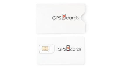 Sim card for GPS-408 Large Battery Tracker with vibration & Movement Alarm