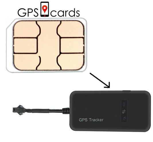 GPS cards for GPS Tracker GPS-408A with Over speed alarm & Portable Battery