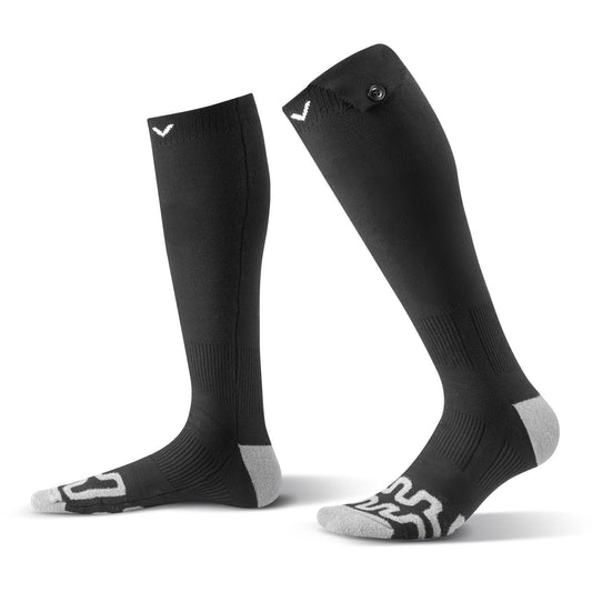 Heated Socks, 5000mAh Battery Powered, Rechargeable Heating Socks with 4 Heating Levels, Electric Heated Sock for Men Women, Foot Warmer for Hunting Riding Camping Hiking Skiing, Outdoor Work