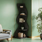 Modern Wall Corner Bookshelf Bookcase