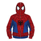 Kids Spider-->M.A.N Hoodies Hooded Zip Coat Jacket Top Outwear Fans Gift