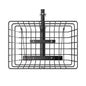 Scooter Rear Basket, Heavy Duty Metal Wire Basket with Handle, Spacious Cargo Basket, Works with 1-inch Receiver, Compatible with Most Golden, Drive & Pride Mobility Scooter