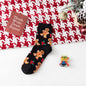 4 Pairs Christmas Socks Woman Funny Santa Claus Christmas snowman Socks Kawaii Cartoon Animal Girl Cute Novel Christmas Gift Socks