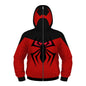 Kids Spider-->M.A.N Hoodies Hooded Zip Coat Jacket Top Outwear Fans Gift