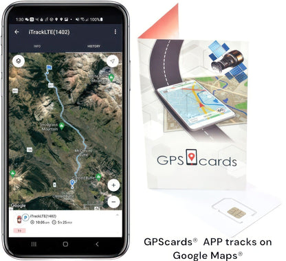 Sim card for GPS 408A/B with Portable Large Battery & Magnet Adsorption