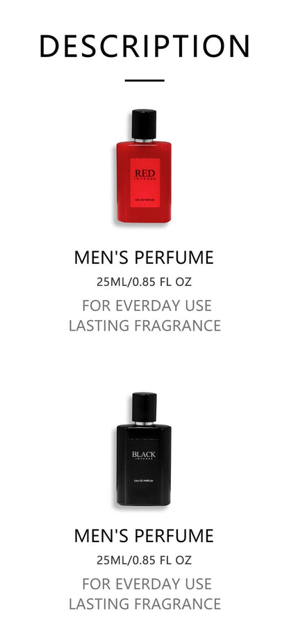 4-Piece Set, Men's Eau De Toilette Spray Gift Box, Long Lasting Fragrance, 4 Different Flavor, 0.85fl.oz/bottle, Valentine's Day And Other Festivals