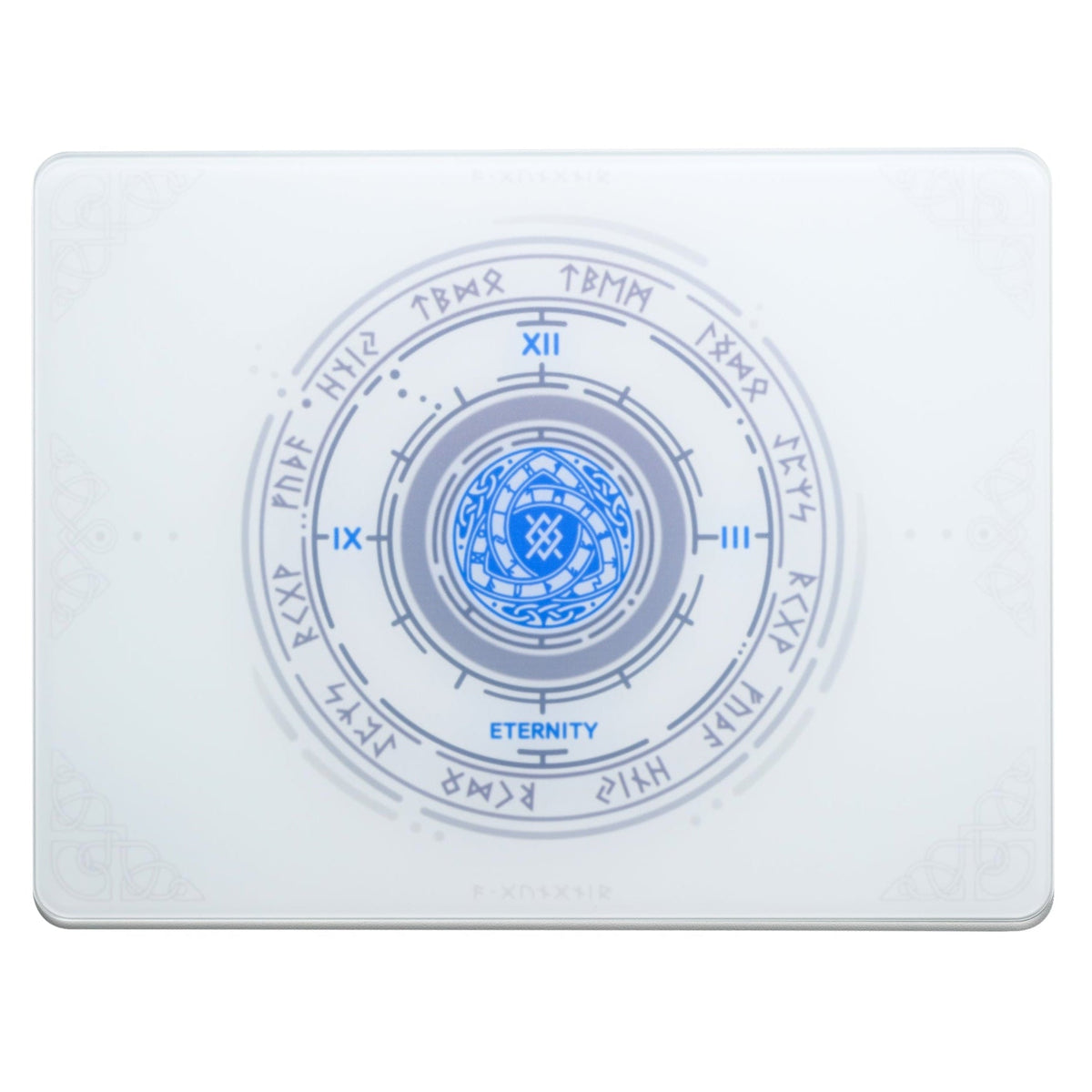 XVX Space Pad Series Glass Mousepad with Anti-Slip Rubber Base