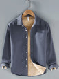 Men's Plus Size Button Up Long Sleeve Shirt