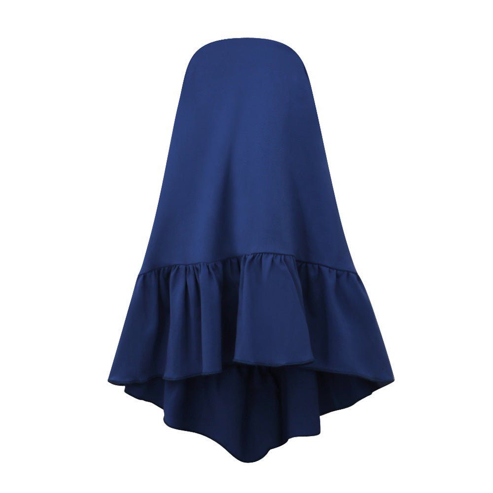 Girls Navy Dress & Hijab Set(MKG024)
