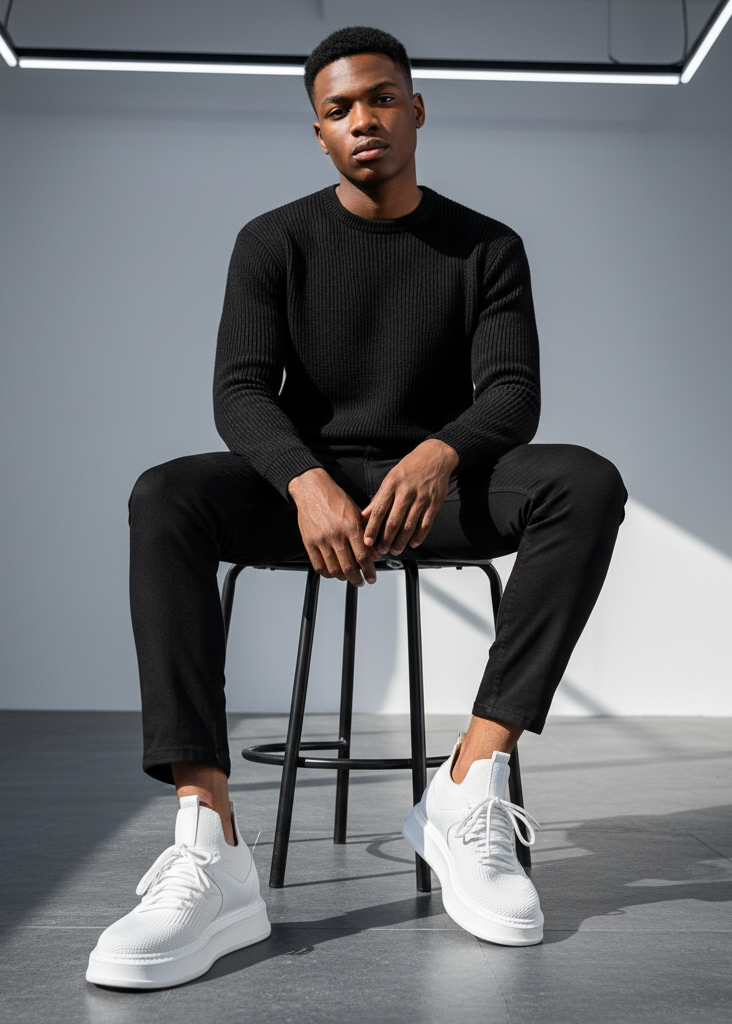 Men's Madrid Pure White