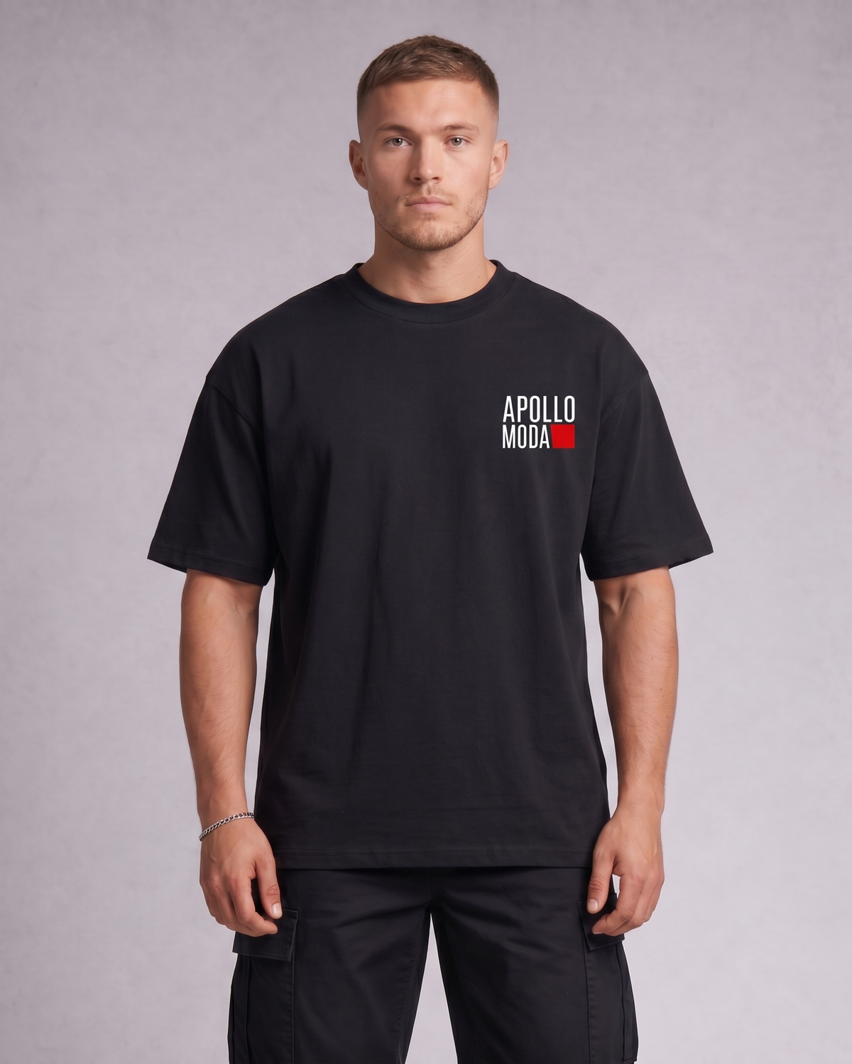 'Monkey Business Only' Oversized Graphic Tee