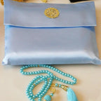 Luxury Prayer Mat and Tasbeeh Set (MR048)