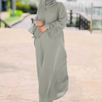 Prayer Abaya with Matching Hijab (MA396)