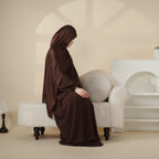 Reversible Abaya Made With Crepe Fabric (MA035)