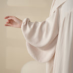 Reversible Abaya Made With Crepe Fabric (MA035)